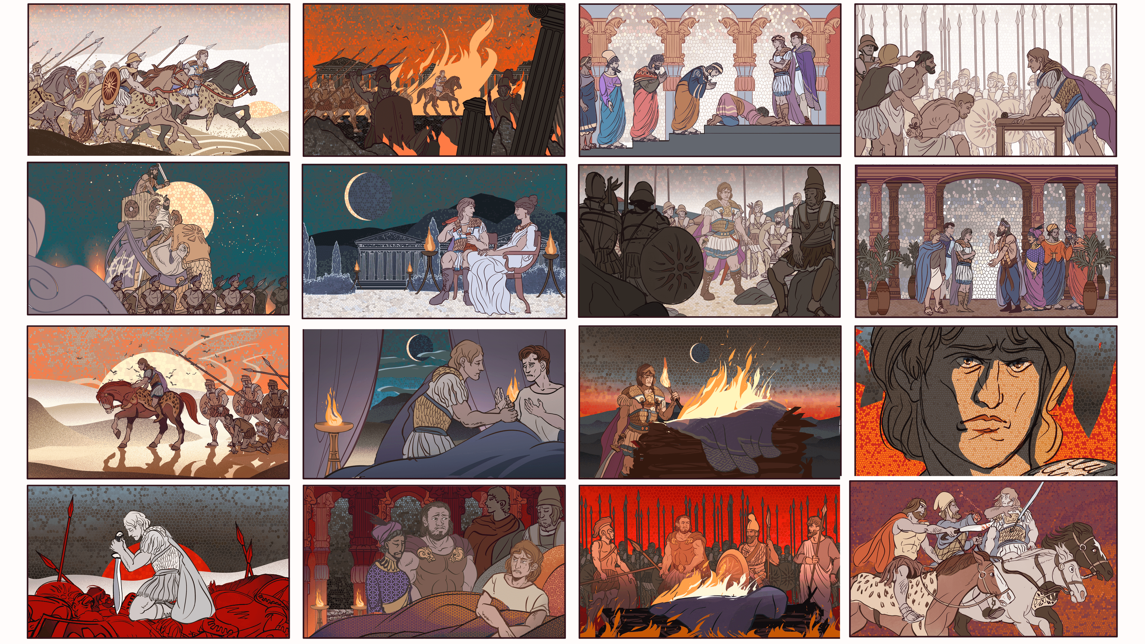 Chronicles storyboards